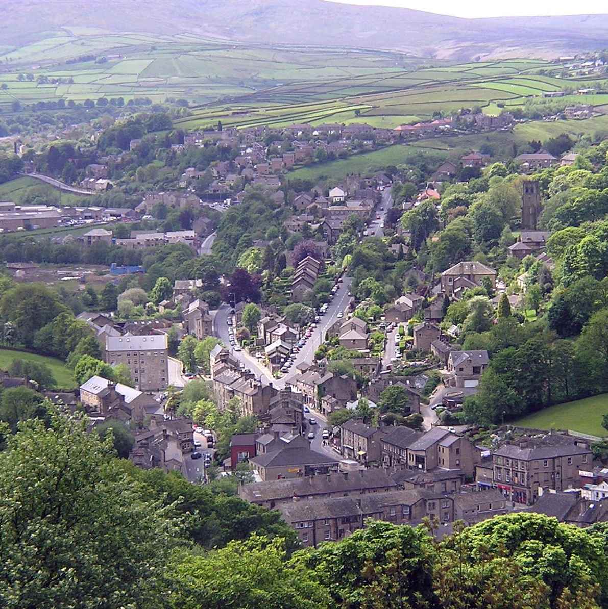 Holmfirth in West Yorkshire